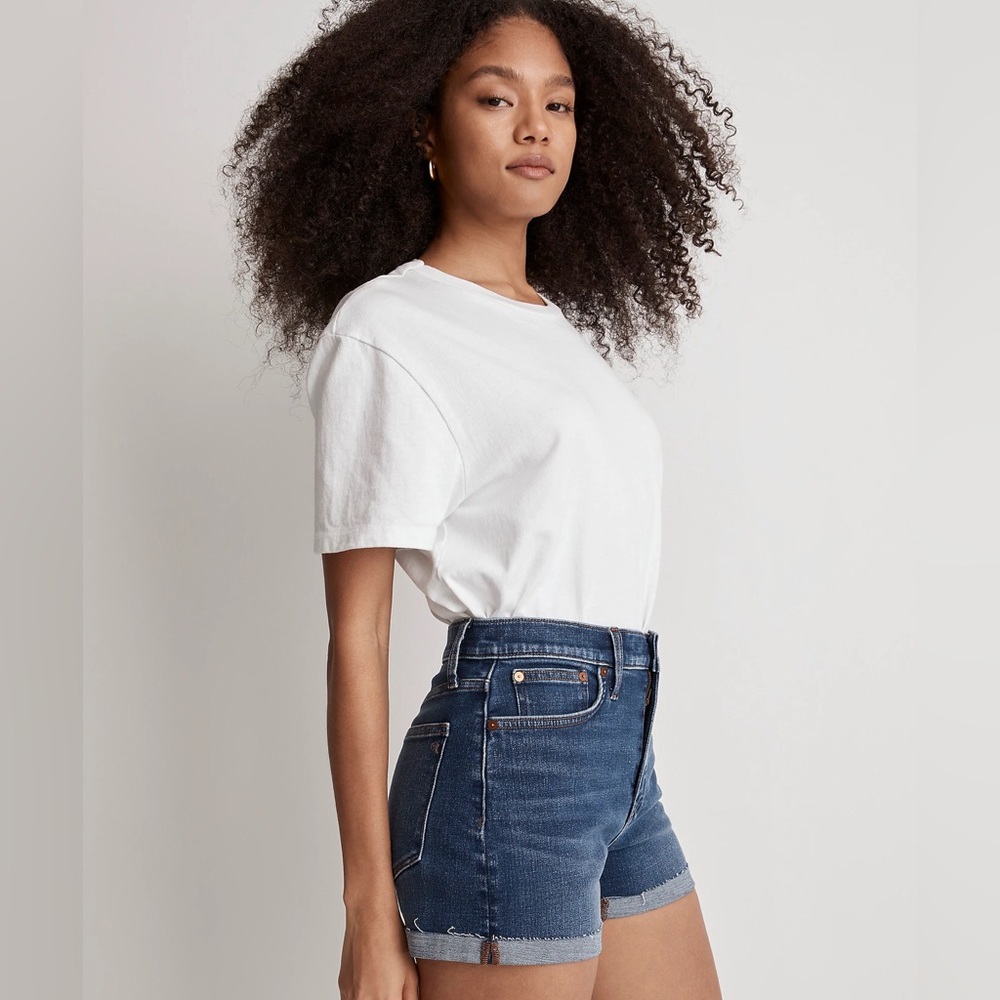 Madewell High-Rise Denim Shorts